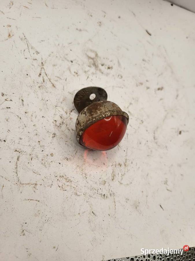 ODBLASK KOCIE OKO SZKLANE STARE SYGNOWANE OPEL śląskie Rybnik