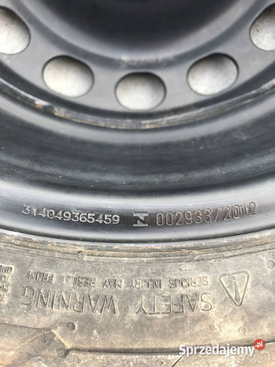 JUMPY III PROACY EXPERT III KOŁO DOJAZDOWE Pozostałe sprzedam