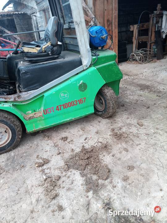 Wózek widłowy BT casab przesów boczny małopolskie Słaboszów