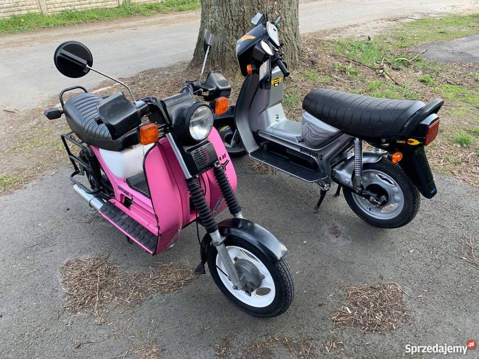 Simson sr50 Rozrusznik pali Zielona Góra