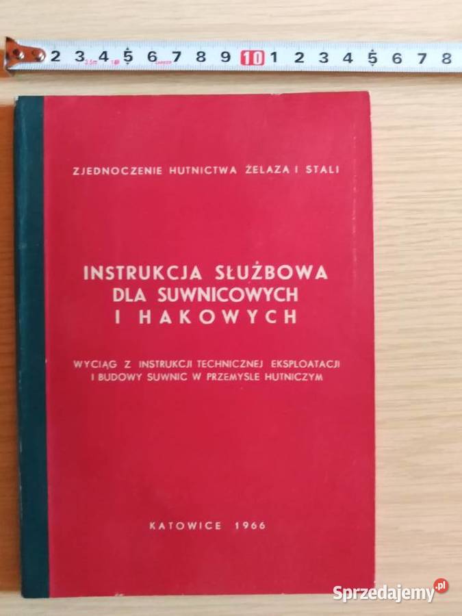 Instrukcja służbowa zabytek historia kolekcja Pozostałe Warszawa