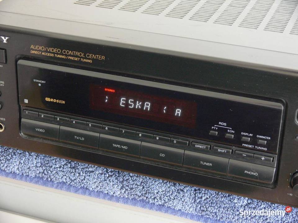 Japoński amplituner Sony STRD365 RDS mocny Jasło