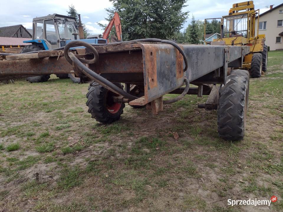 Platforma do bel 6m przyczepa tandem 2
