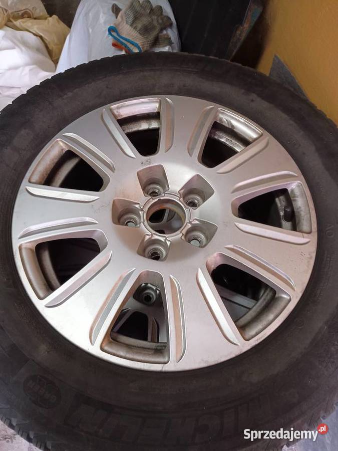 Alufelgi z oponami zimowymi