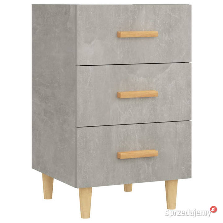 Szafka nocna szarość betonu 40x40x66 WM812082 Warszawa