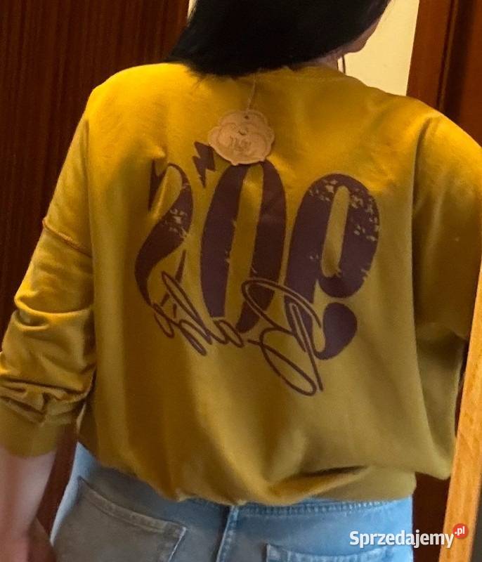 Bluza damska musztardowa oversize vintage 90s Szczecin