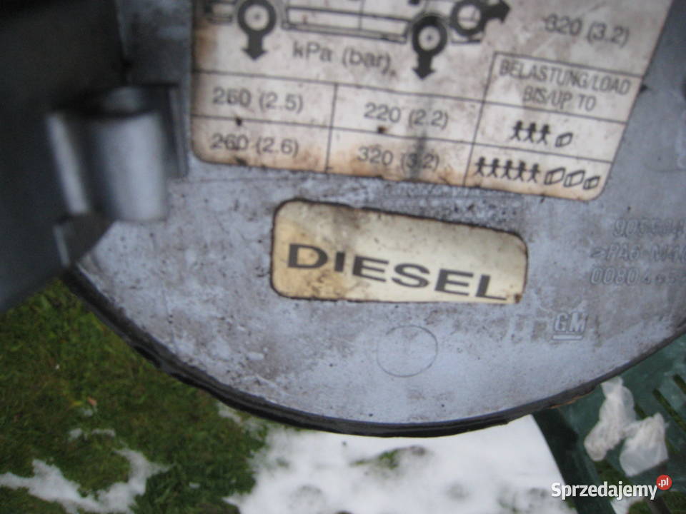 Klapka wlewu paliwa z163 Opel Astra G sedan Rok produkcji 2000 Klapki wlewu paliwa Kraków