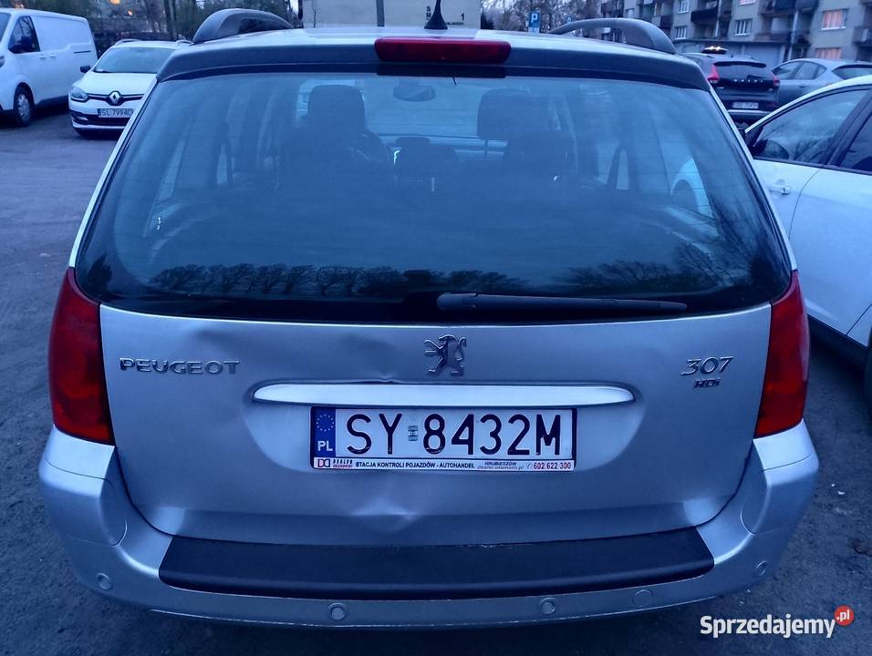 Peugeot 307sw 16hdi 08r 211 Klima czujnik deszczu śląskie Będzin
