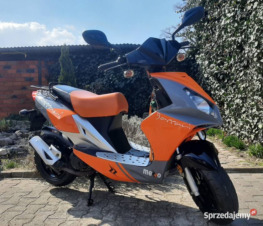Mega zadbany skuter Longjia Baccari Mezzo 50 2t wielkopolskie Tuczno