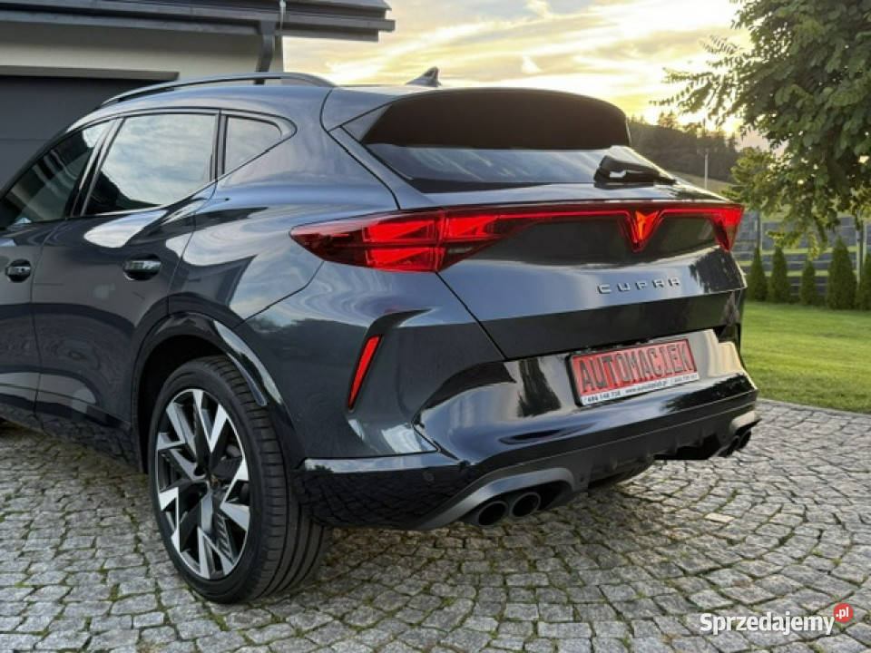 Cupra Formentor VZ 333 AWD KAMERY 360 EL KLAPA podgrzewane fotele Formentor