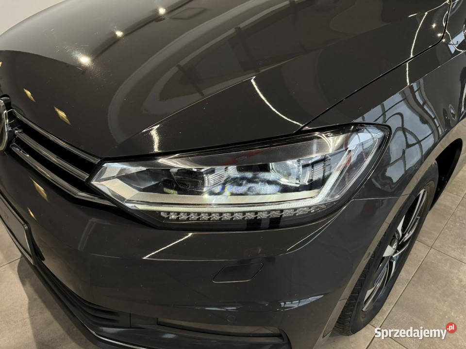 Volkswagen Touran VAT 23 Comfortline 15TSI 150 łopatki zmiany biegów małopolskie Myślenice