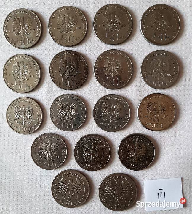 Zestaw III Monet Polska Królowie Gliwice