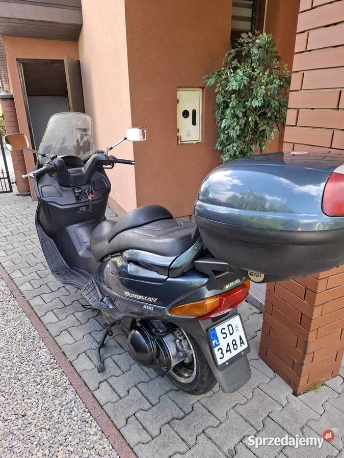 Suzuki burgman an 400 czterosuwowy Suzuki śląskie Myszków