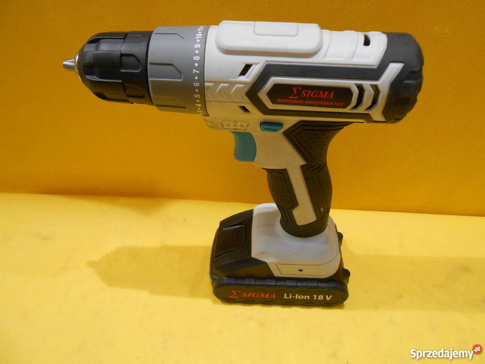 WiertarkoWkrętarka SIGMA 18 V śląskie Katowice