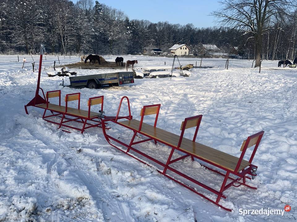 Sanki bezpieczne kilku osobowe quad traktor jeep Pustków-Osiedle