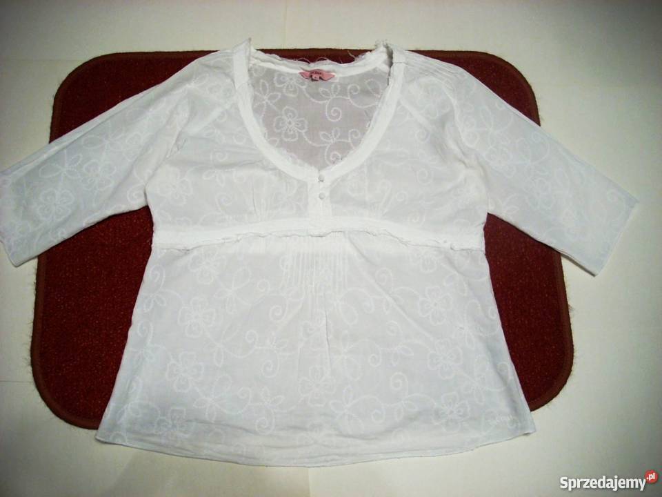 Biała koszula Haftowana 44