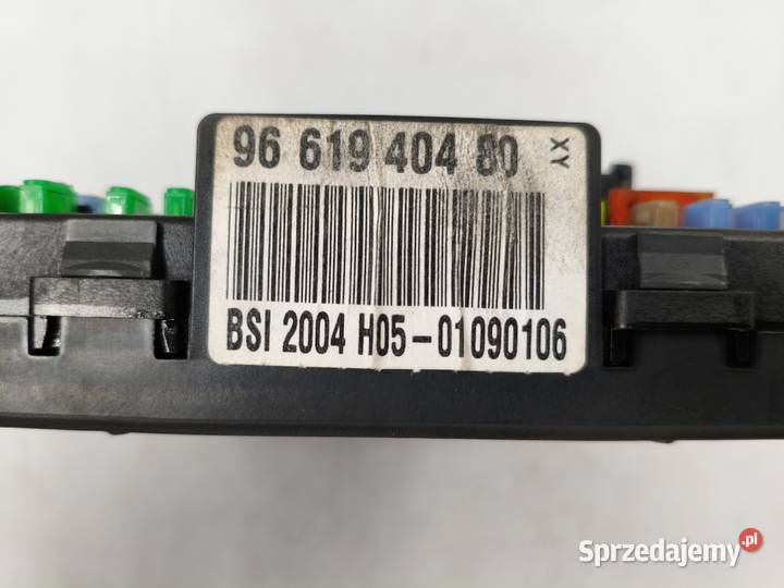 Sterownik Silnika Citroen C4 16 HDI 9661377280 Wyszków