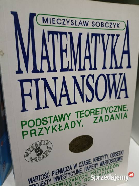 Matematyka finansowa podręczniki szkolne mazowieckie Warszawa