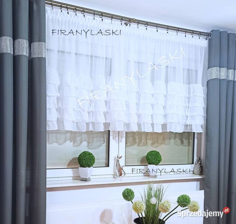 Firana gotowa 400x100 Firany firanki falbanki podkarpackie