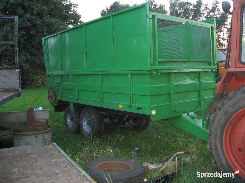 Rozrzutnik tandem 6t z nadstawkami do kukurydzy Garwolin