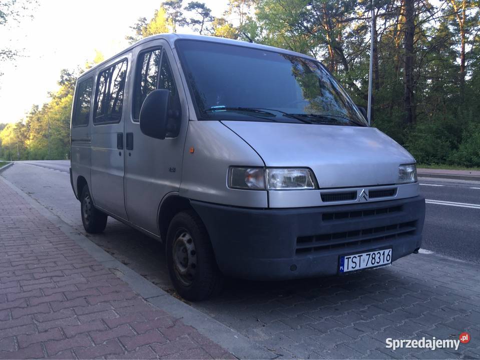 Citroen Jumper 20 Benzyna Gaz 3osobowy ABS Starachowice sprzedam