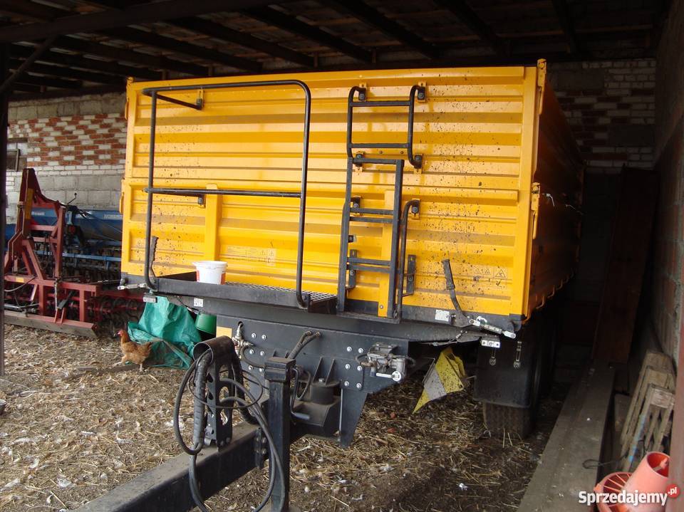 przyczepa tandem wielton 10t Przyczepy rolnicze Ladorudzek