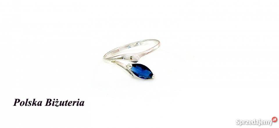 Prześliczna Srebrna Bransoletka z Szafirami podlaskie Białystok