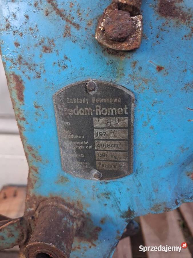 Rama Kolo Felga Zbiornik Romet Pegaz 750 Ramy Stare Kurowo