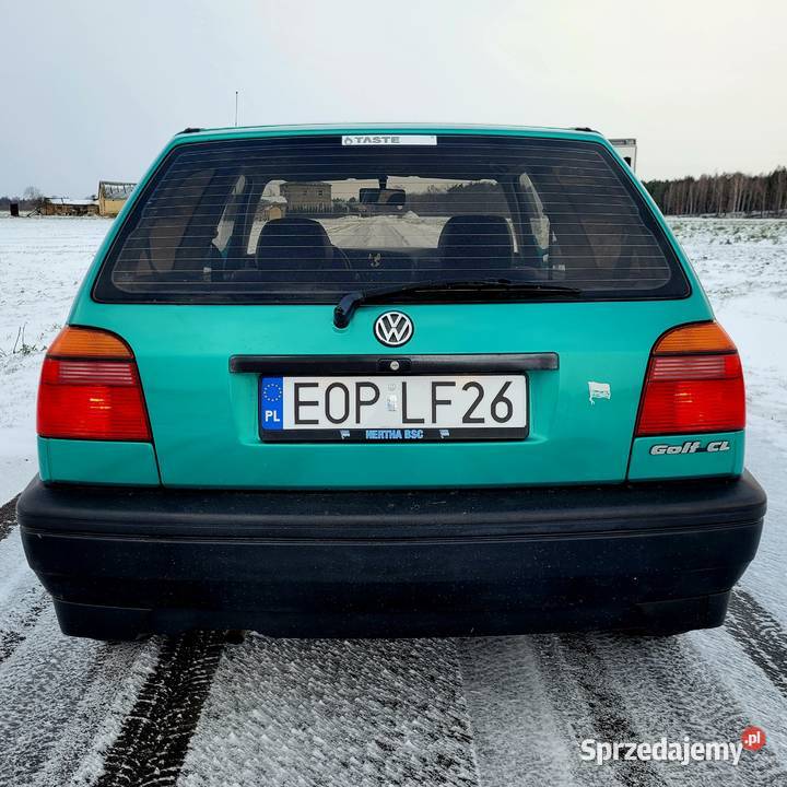 Volkswagen Golf III MK3 14 CL 1992r 4 biegowy
