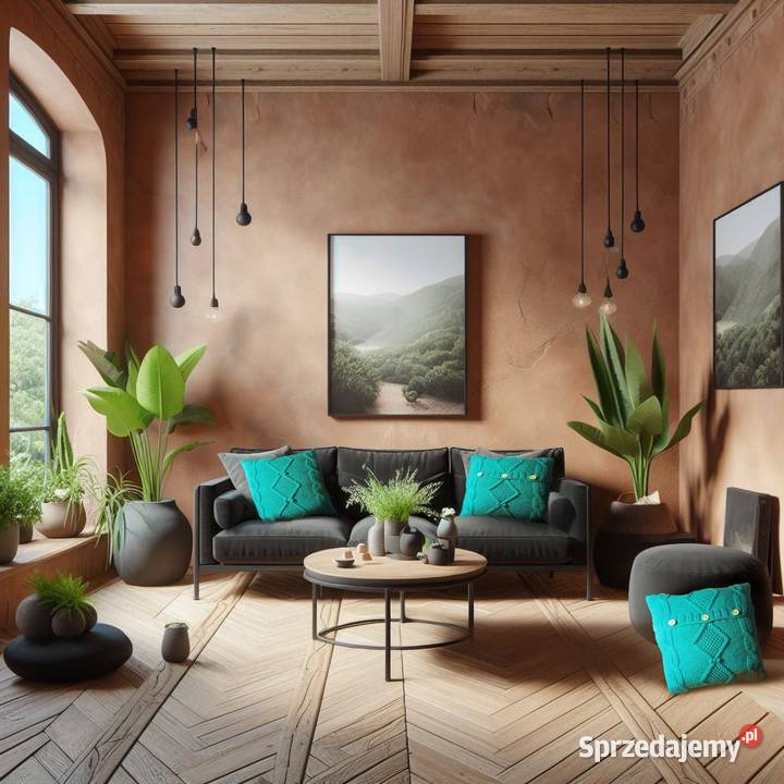 Poduszka dekoracyjna zapinana na guziki 45x45 wielkopolskie Jerzykowo