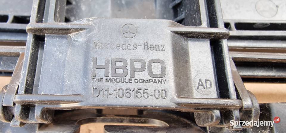 MERCEDES SKLASA W223 ŻALUZJA WLOT POWIETRZA