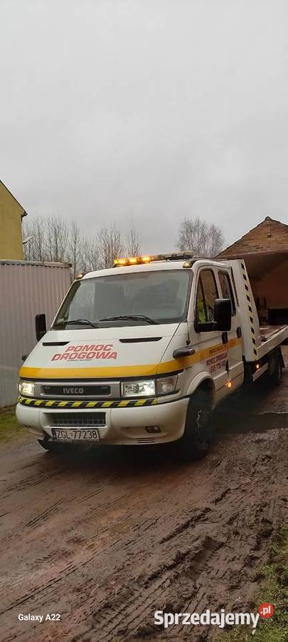 Autolaweta Iveco daily c65 płyta hydrauliczna Napęd tylna oś Nowogard