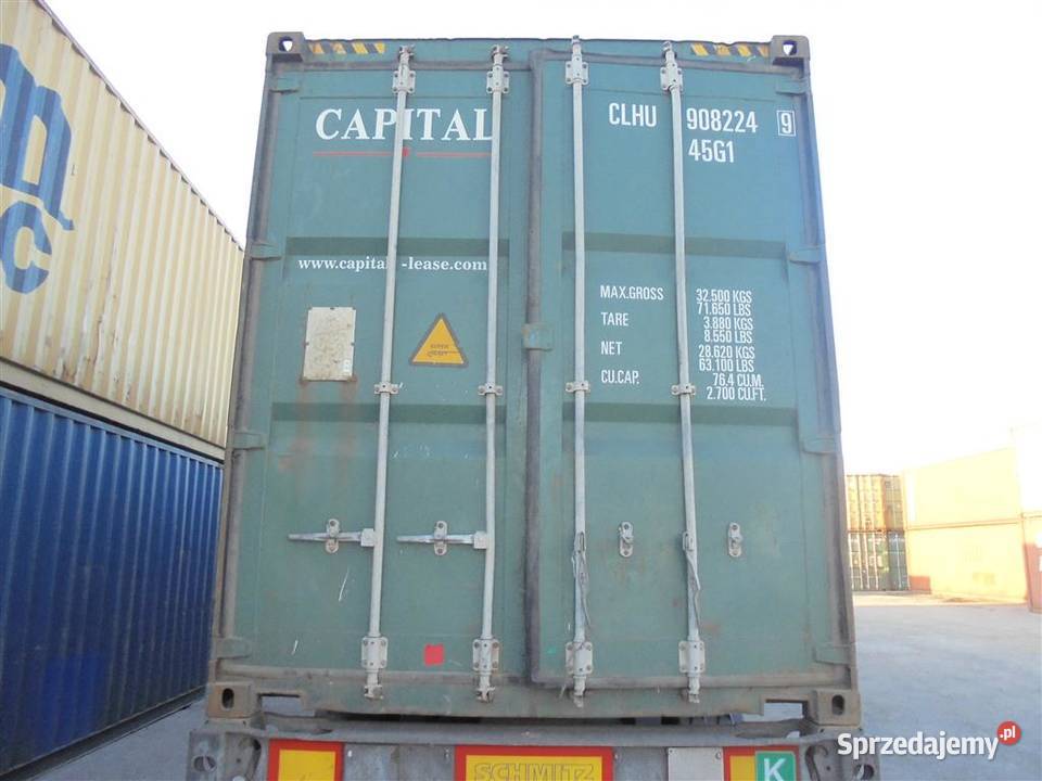 Kontenery morskie 12 metrowe 40HC