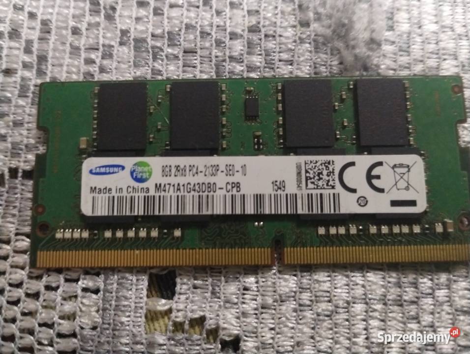 Pamięć ddr4 2 X 8 Gb Stara Rogoźnica