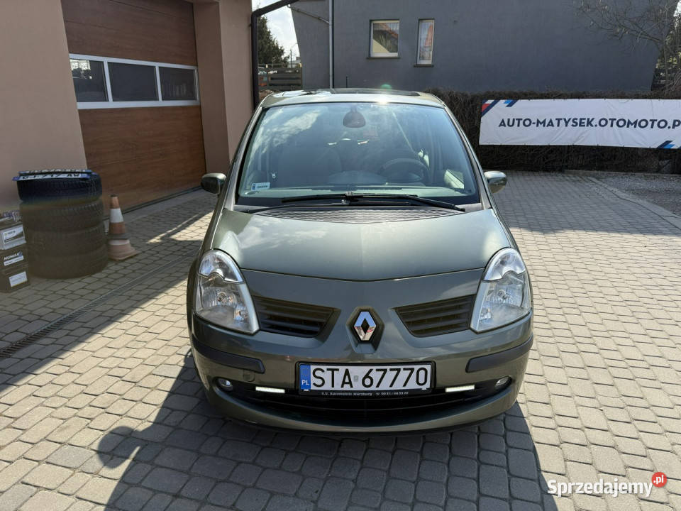 Renault Modus 16 88 Klima Panorama Serwis Hatchback Modus śląskie Orzech