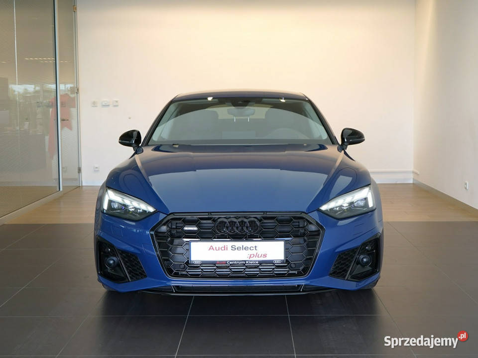 Audi A5 45 TFSI Quattro Sline BO Matrix Kamera wielofunkcyjna kierownica Kielce sprzedam