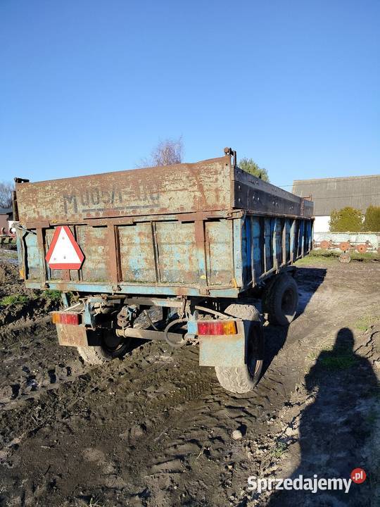 Sprzedam przyczepę Autosan Sanok wywrotka Rolnictwo wielkopolskie Wieczyn