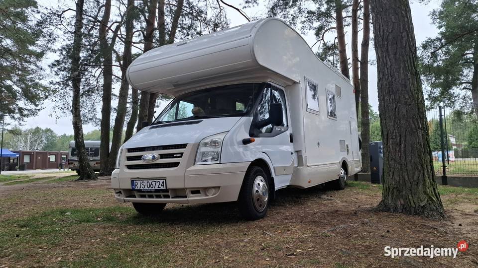 Kamper Alkowa 5 osobowy Ford Transit Ahorn Camp