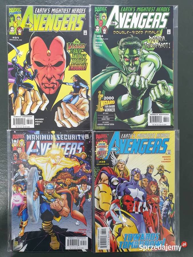 The Avengers kolekcja 30 oryginalnych komiksów Gdynia sprzedam