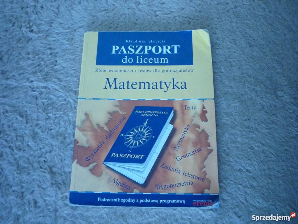 paszport do liceum matematyka