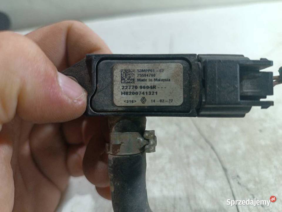 CZUJNIK CIŚNIENIA FAP DPF RENAULT CLIO IV 15 DCI wielkopolskie