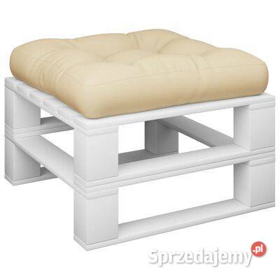 vidaXL Poduszka na paletę beżowa 60x60x12 mazowieckie Warszawa