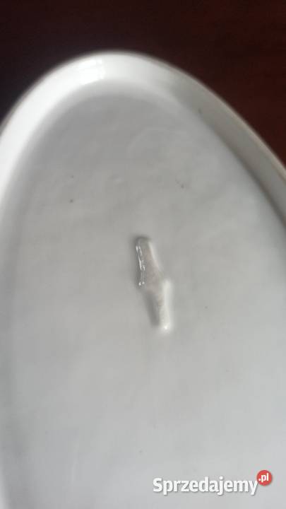 Paterka Schumann ażurowa owalna Z tulipanem Porcelana i szkło Gdańsk