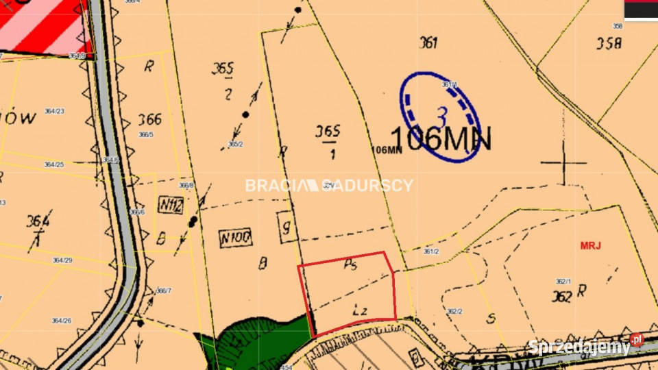 Grunt Grajów 1145m2