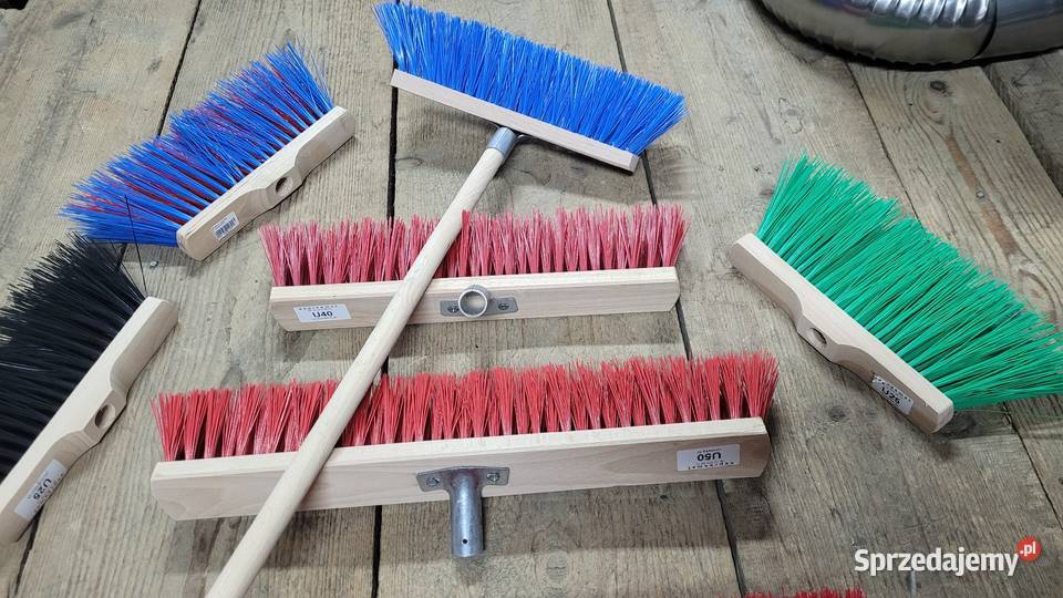 Zamiatacz ulicówka z drewnianym trzonem 1000 mm Dom i Ogród małopolskie Wieliczka