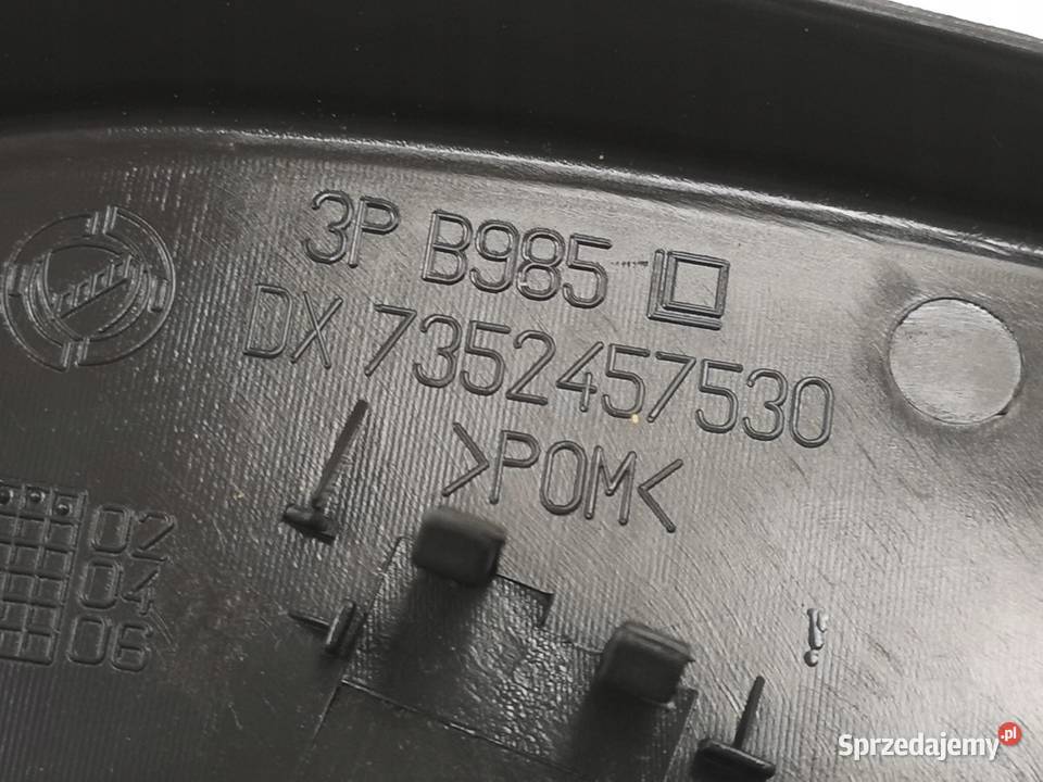 NAKŁADKA WEW DO LUSTERKA PRAWEGO FIAT PUNTO Osłony i zaślepki lubelskie