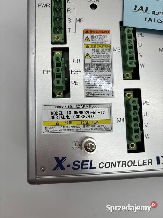 IAI Controller XSEL QX4 NNN6020 DV E EEE 0 3 Warszawa