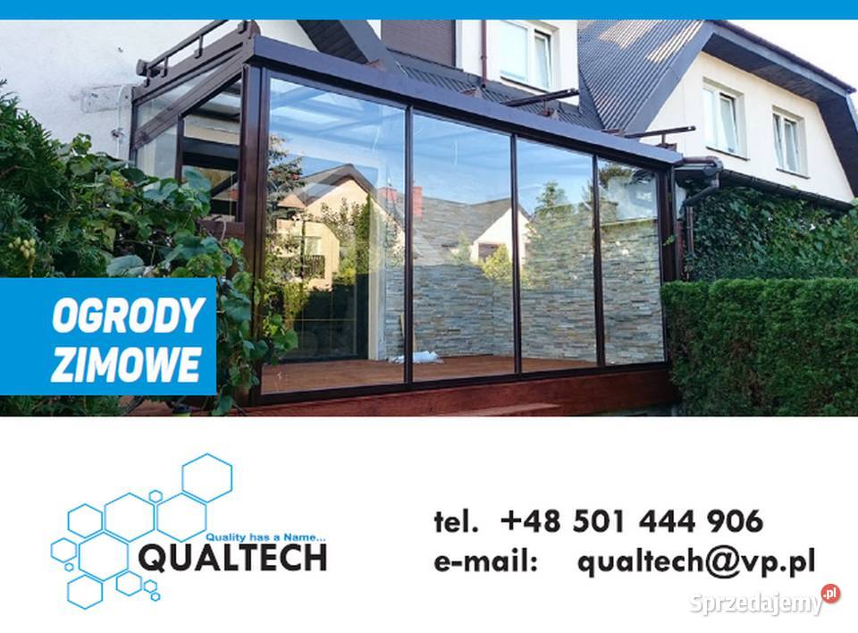 Zabudowa tarasowa tarasy przeszklone ogrody Warszawa
