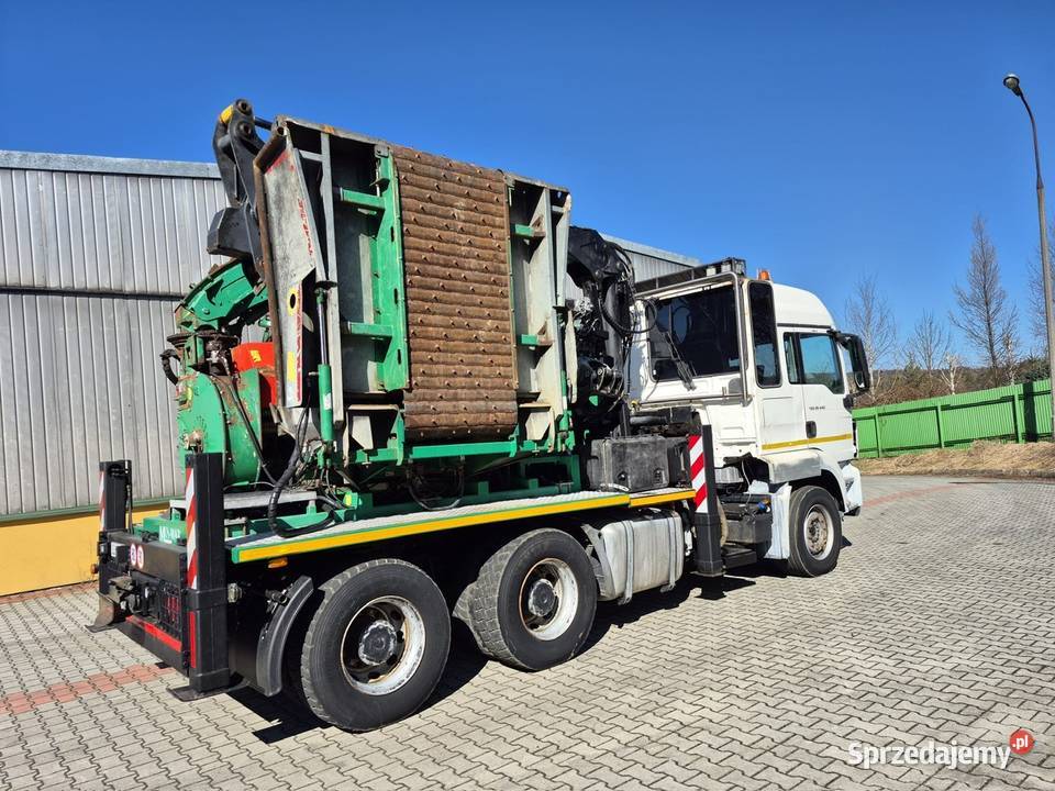 Rębak MUS Terminator WT 10 NMV na MAN TGS 2644 małopolskie Jordanów