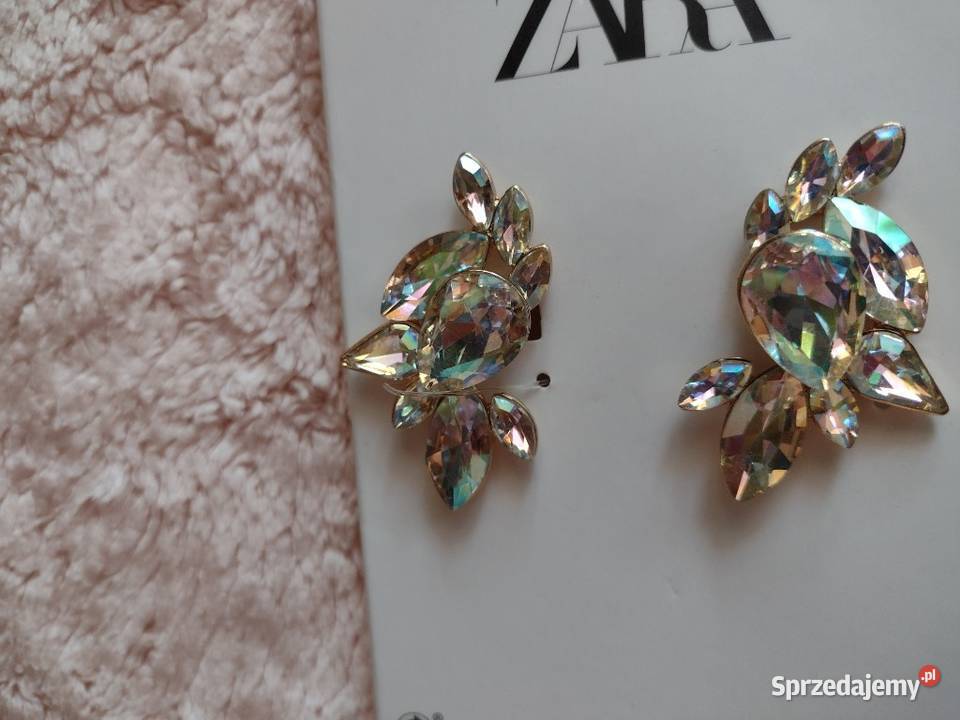 ZARAWytworne kolczyki wieczorowe z Madrytu NOWE małopolskie Kraków